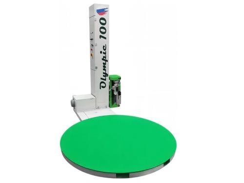 Паллетоупаковщик полуавтоматический Olympic 100-2000кг/1.5м/2500мм каретка с предрастяжением пленки 300%