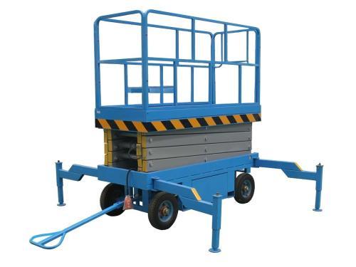 Подъёмник ножничный передвижной TOR SJY AC 220B сетевой