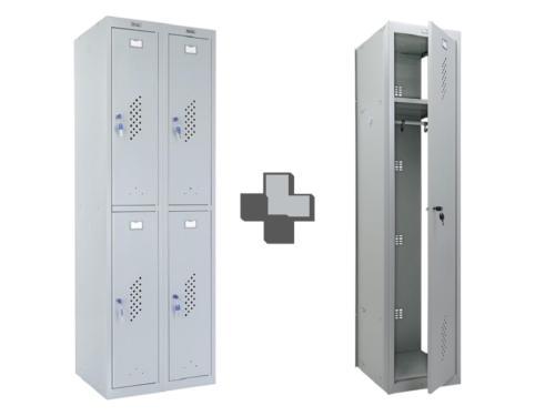 Модульный ряд шкафов Практик ML 22-60+ML 01-40