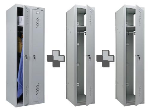 Модульный ряд шкафов Практик ML 21-80+ML 01-40+ML 01-40