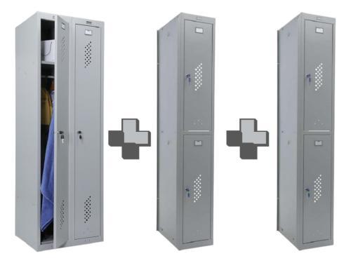 Модульный ряд шкафов Практик ML 21-60+ML 02-30+ML 02-30