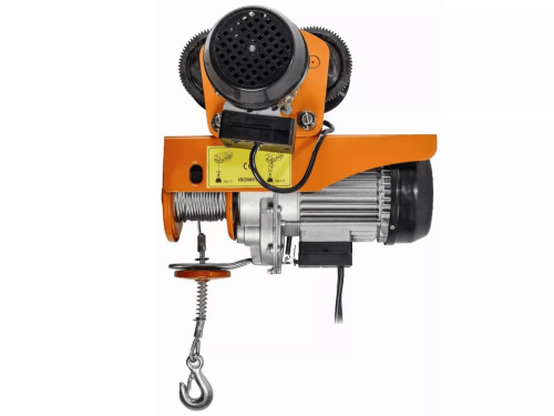 Канатная электрическая таль с тележкой Сибталь модель РА 220B передвижная через блок 1200кг