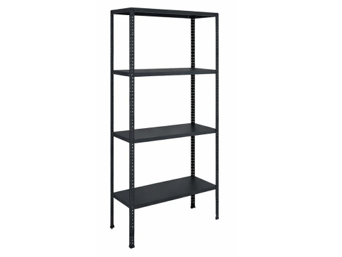 Стеллаж металлический Практик MS Standart 200/100x50/4 Black