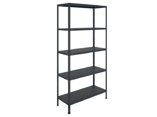 Стеллаж металлический Практик MS Standart 185/70x40/5 Black